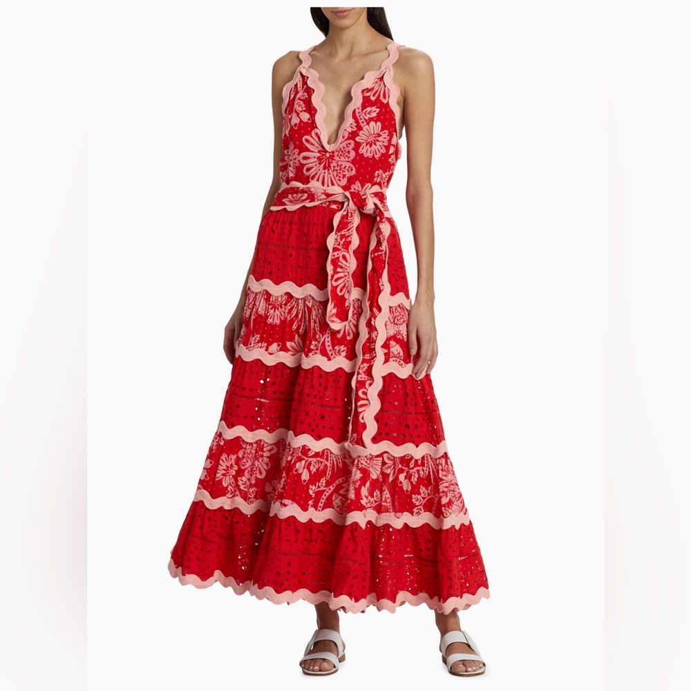 Farm Rio Flowerful Birds Dress